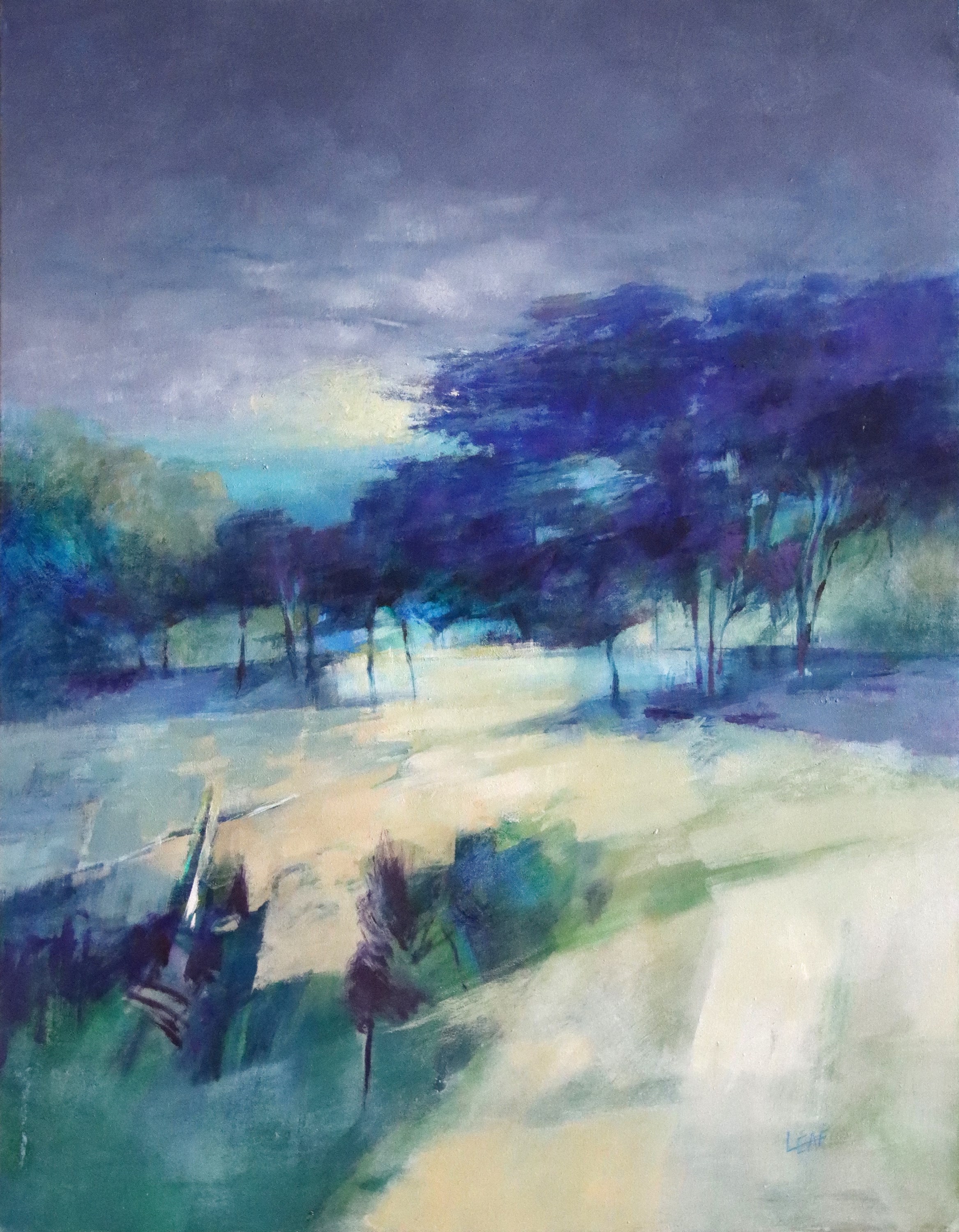 John Leaf — Painting